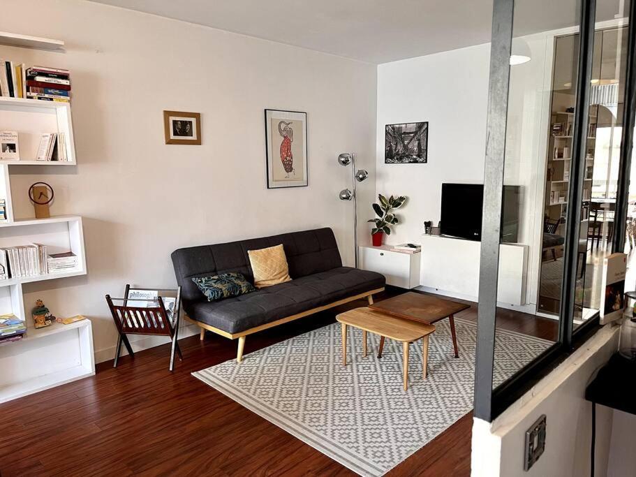 Paris : Appartement Familial Avec Parking Prive Clichy Exterior photo